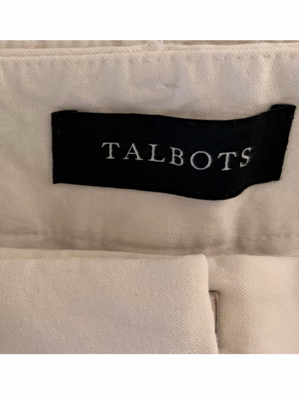 Talbots Newport Pant - Light Cream - Picture 10 of 11